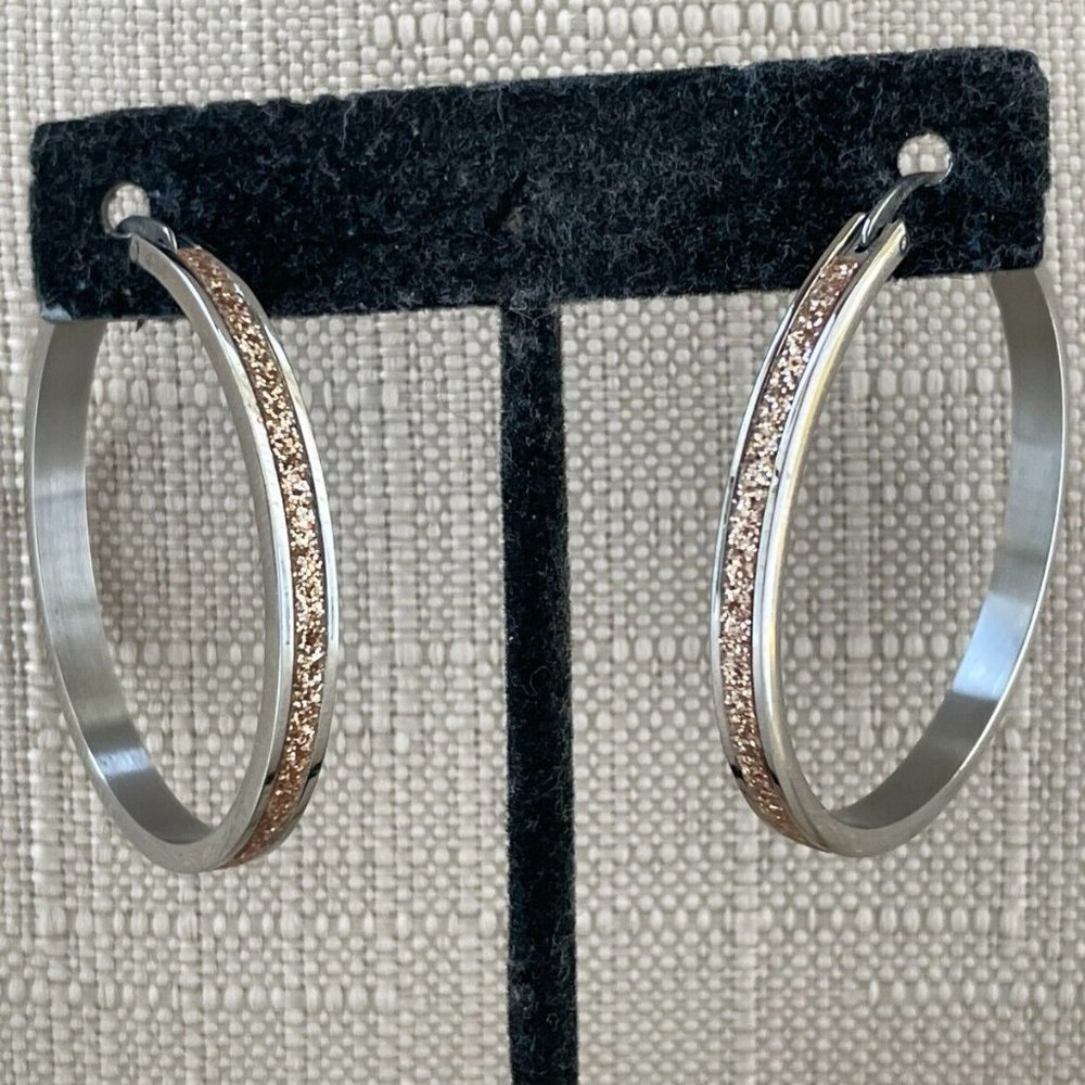 Women Earrings Silver/Gold Tone Hoop Earring Fashion Jewelry